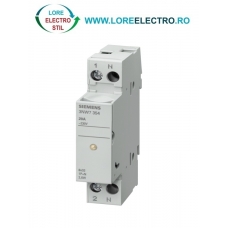 3NW7354, SOCLU PENTRU SIGURANTA FUZIBILA SIEMENS SENTRON, CU INDICATOR LED, DIMENSIUNE 8X32 MM, 1P+N, CURENT NOMINAL 20 A
