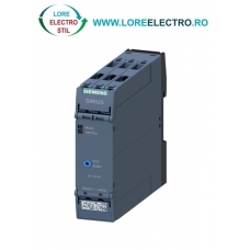 3RN2011-1BA30, RELEU DE PROTECTIE CU TERMISTOR SIEMENS SIRIUS, 2 CO, ALIMENTARE 24 V AC/DC, MANUAL/REMOTE RESET