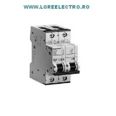 5SL6501-7 SIGURANTA AUTOMATA SIEMENS 1 POL+NUL 1A 6KA, 2 MODULE CURBA C