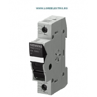 3NW7014-4 separator 10x38mm de sigurante fuzibile pentru sisteme fotovoltaice cu indicator, 1P, Siemens 1000V DC