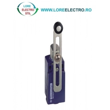 XCKD2145P16 LIMITATOR DE CURSA TELEMECANIQUE (LIMIT SWITCH), 1NO+1NC, METALIC, INTRARE PRESETUPA M16, PARGHIE CU ROLA
