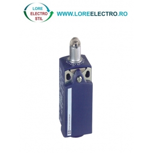 XCKP2102P16 LIMITATOR DE CURSA TELEMECANIQUE (LIMIT SWITCH), 1NO+1NC, PLASTIC, INTRARE PRESETUPA M16, PISTON CU ROLA