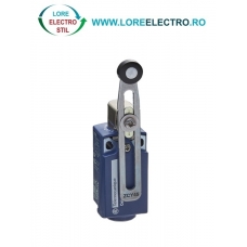 XCKP2145P16 LIMITATOR DE CURSA TELEMECANIQUE (LIMIT SWITCH), 1NO+1NC, PLASTIC, INTRARE PRESETUPA M16, BRAT REGLABIL CU ROLA