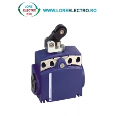 XCKT2121P16 LIMITATOR DE CURSA TELEMECANIQUE (LIMIT SWITCH), 1NO+1NC, PLASTIC, 2 INTRARI PRESETUPA M16, BRAT CU ROLA