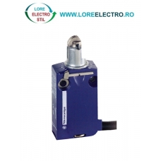 XCMD2102L1 LIMITATOR DE CURSA TELEMECANIQUE (LIMIT SWITCH), 1NO+1NC, METALIC, CABLU 1M, PISTON CU ROLA