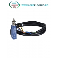 XCMD25F0L1 LIMITATOR DE CURSA TELEMECANIQUE (LIMIT SWITCH), 1NO+1NC, METALIC, CABLU 1M, PISTON LINIAR