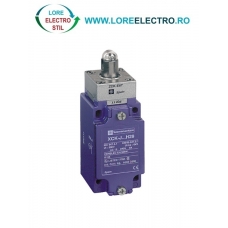 XCKJ167H29 LIMITATOR DE CURSA TELEMECANIQUE (LIMIT SWITCH), 1NO+1NC, METALIC, M20, DECLANSARE INSTANTANEE, PISTON CU ROLA