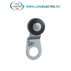 ZCY25, PARGHIE LIMITATOR DE POZITIE TELEMECANIQUE, BRAT ROTATIV PLIAT CU ROLA PLASTIC, REVENIRE CU ARC