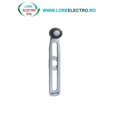 ZCY45, PARGHIE LIMITATOR DE POZITIE TELEMECANIQUE, BRAT ROTATIV REGLABIL CU ROLA DE PLASTIC, REVENIRE CU ARC