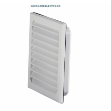 8MR6400-5GV10 GRILA VENTILATIE RACIRE TABLOURI, PENTRU ASPIRARE AER 105X105MM CU DECUPAJ 92X92MM, ADANCIME 12MM IP54, RAL 7035, SIEMENS