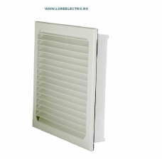 8MR6400-5GV45 GRILA VENTILATIE RACIRE TABLOURI, PENTRU ASPIRARE AER 250X250MM CU DECUPAJ 223X223MM, ADANCIME 32MM, IP54, RAL 7035, SIEMENS